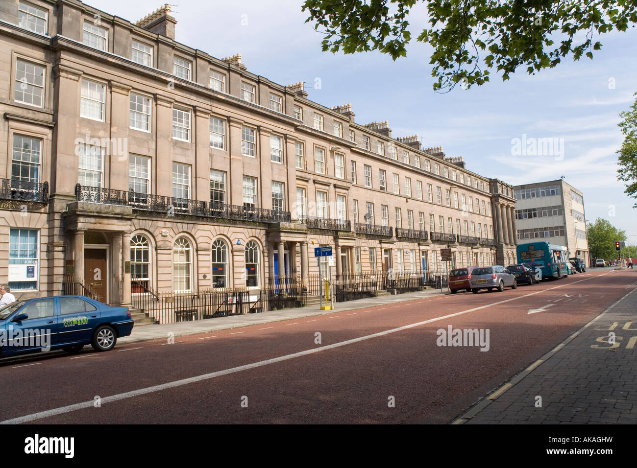 Hamilton Square Birkenhead, Angleterre Banque D'Images