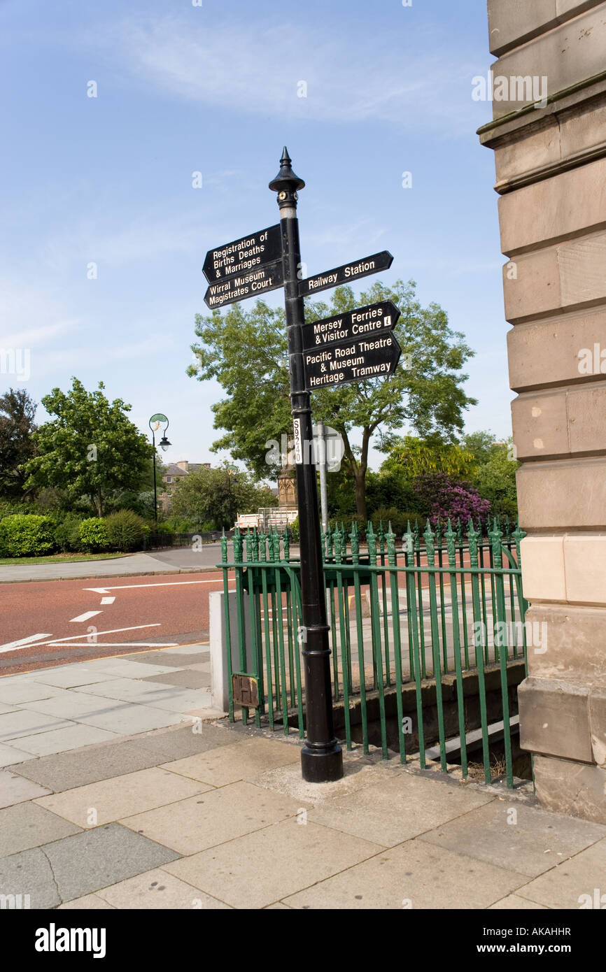 Hamilton Square Birkenhead, Angleterre Banque D'Images