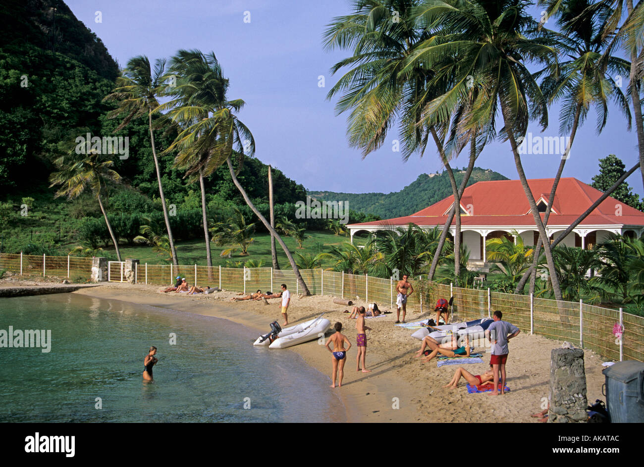 Les Saintes Guadeloupe Caraïbes Banque D'Images