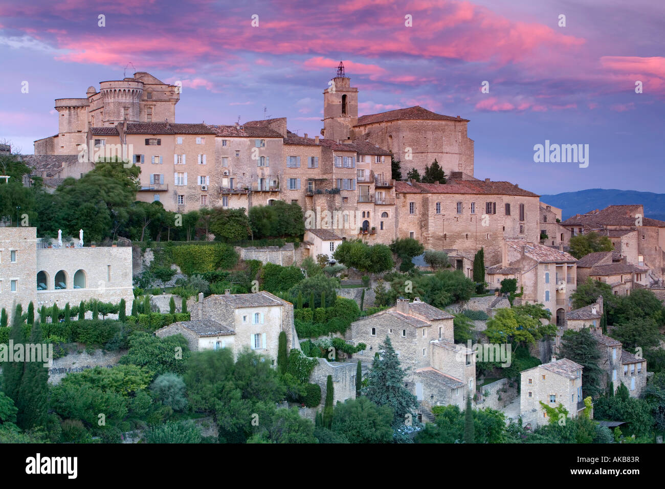 Gordes, Provence, France Banque D'Images