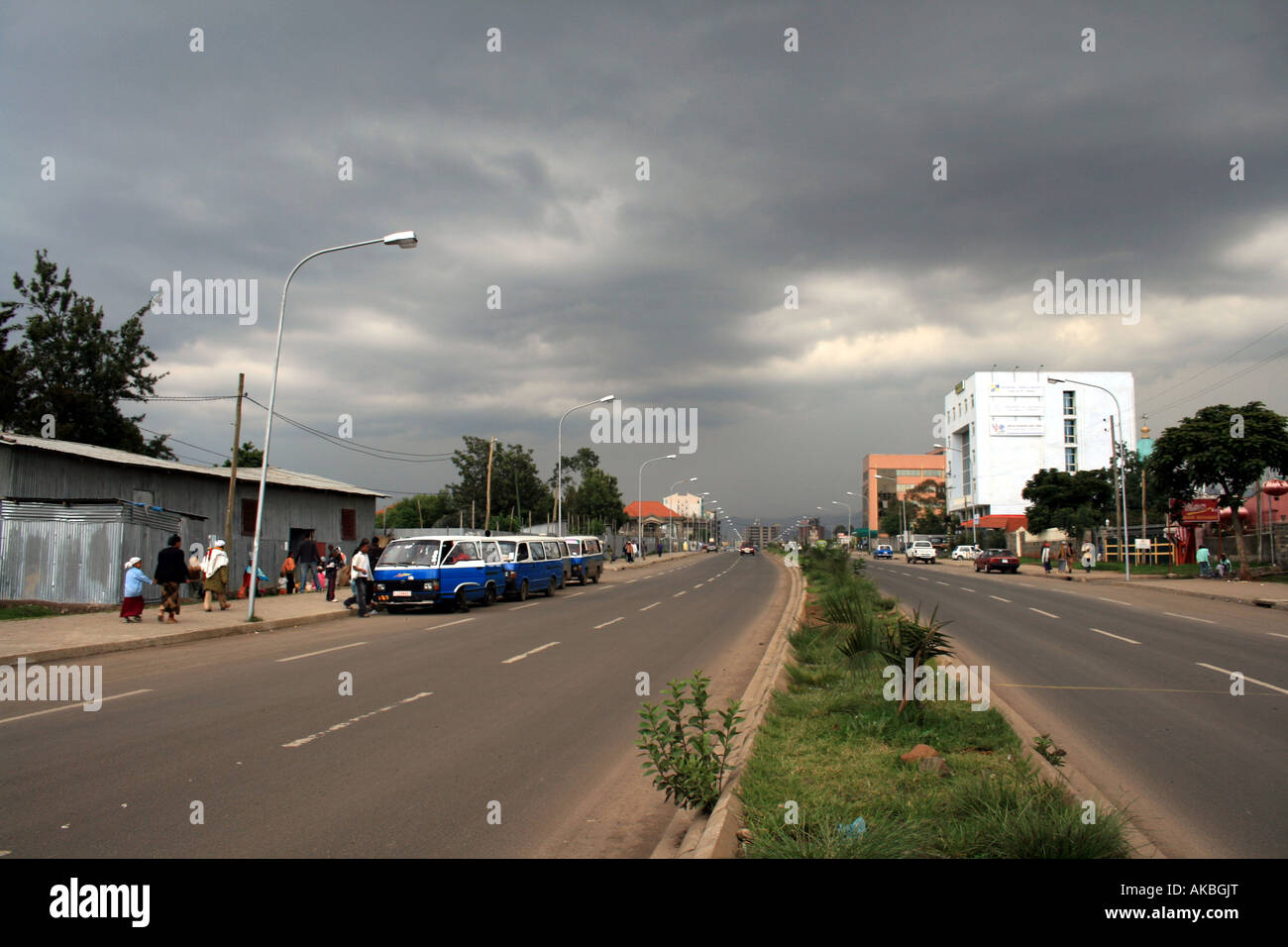Bole, Addis Ababa, Ethiopie, Afrique du Sud Photo Stock - Alamy