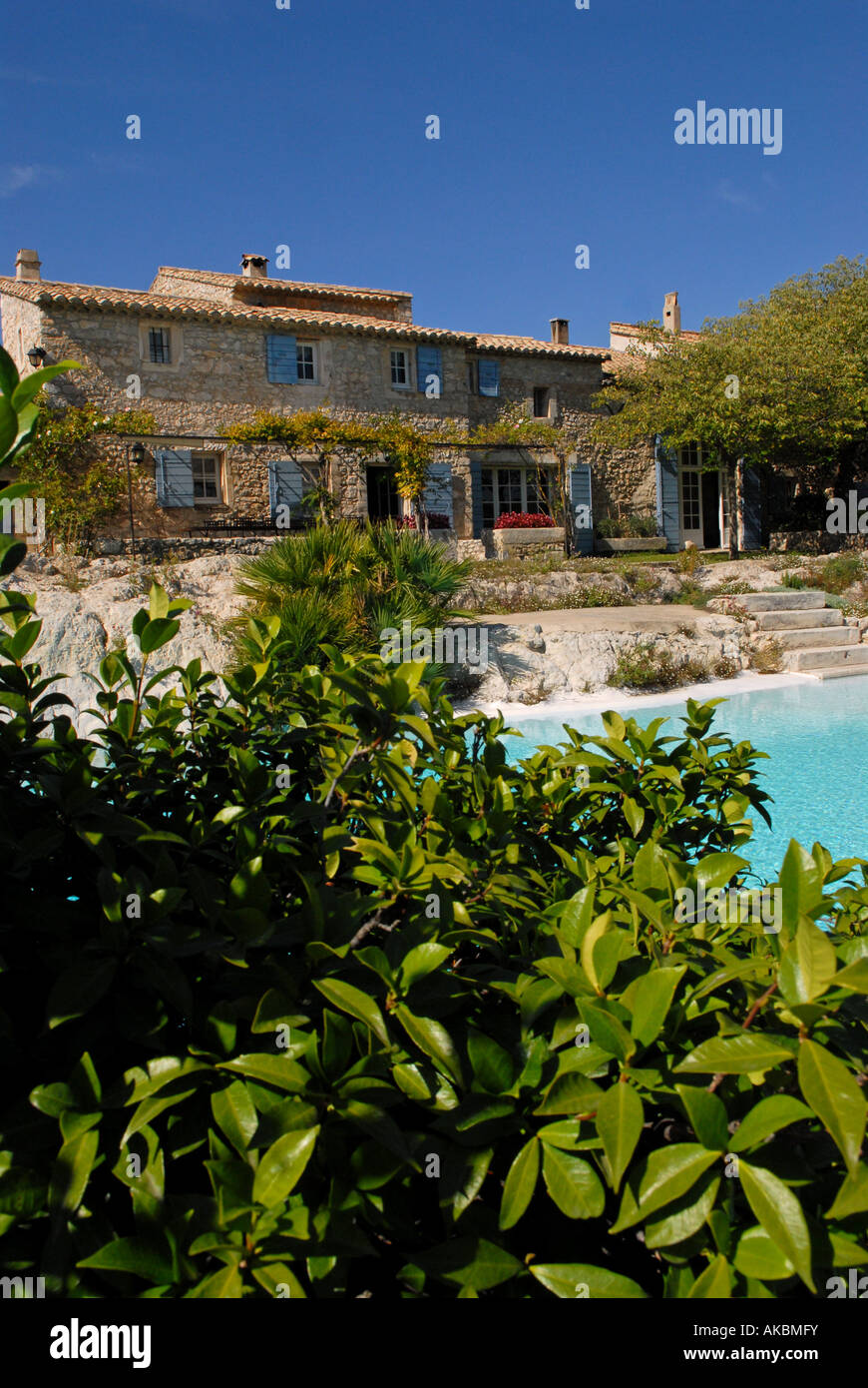Hotel le mas de la Rose Orgon Provence France Banque D'Images