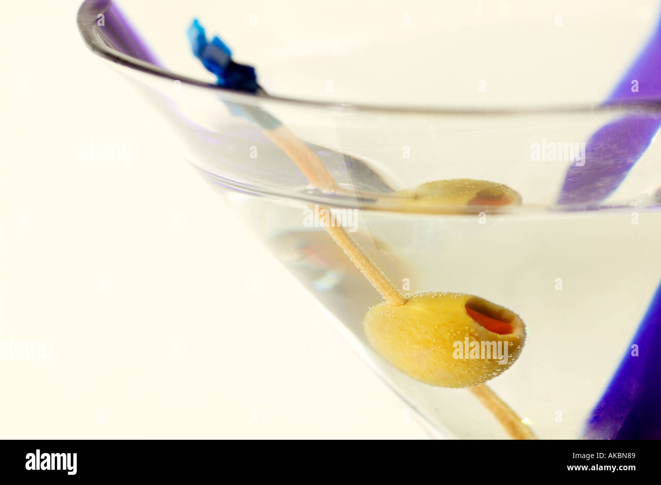 Cocktail martini Banque D'Images