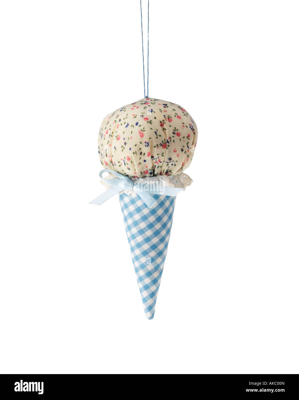 Ice cream cone Christmas ornament Banque D'Images