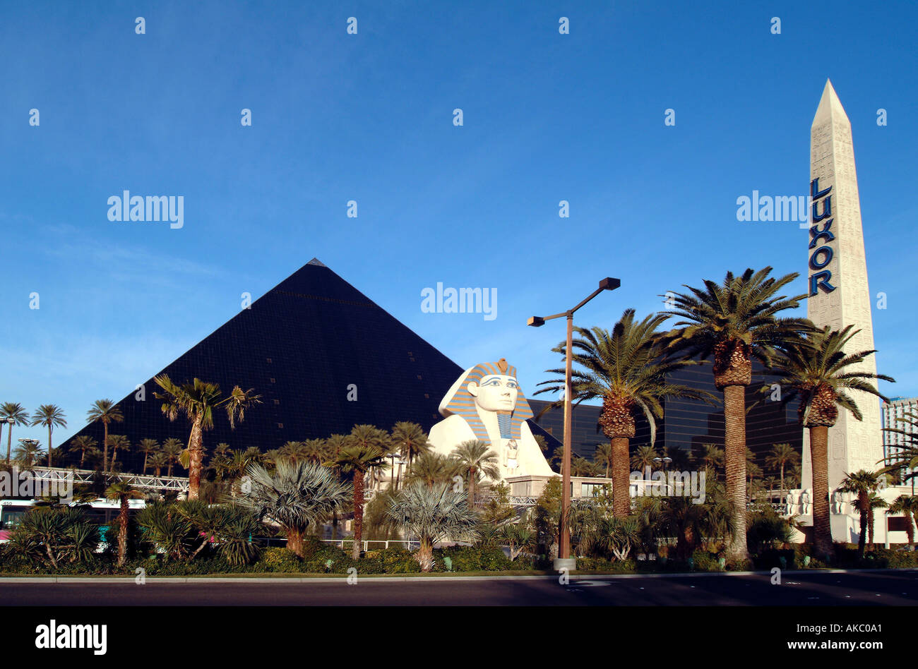 Luxor Hotel and Casino Las Vegas Nevada Banque D'Images