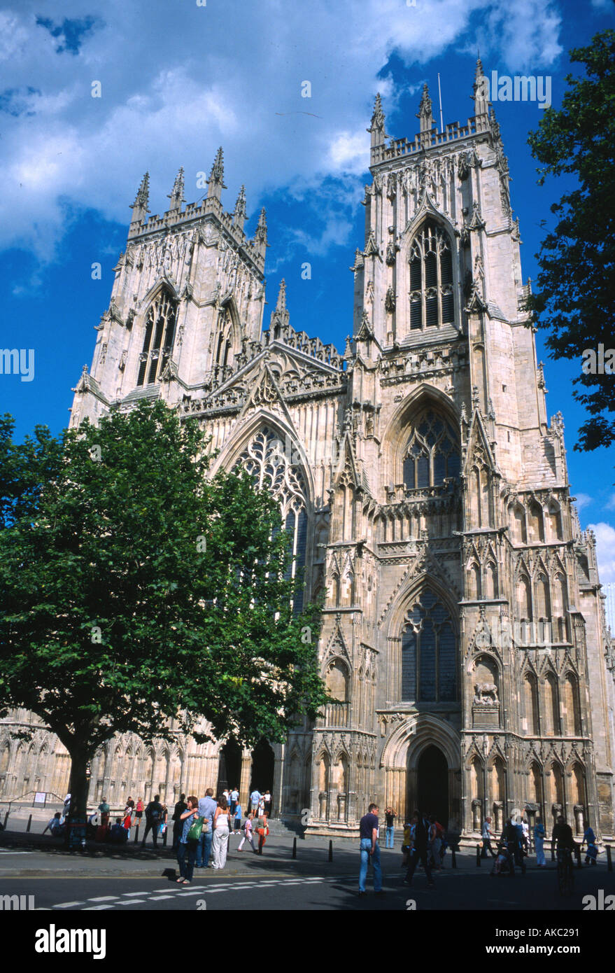 La cathédrale de York St Michaels Ville de York England UK Royaume-Uni UE Union Européenne Europe Banque D'Images