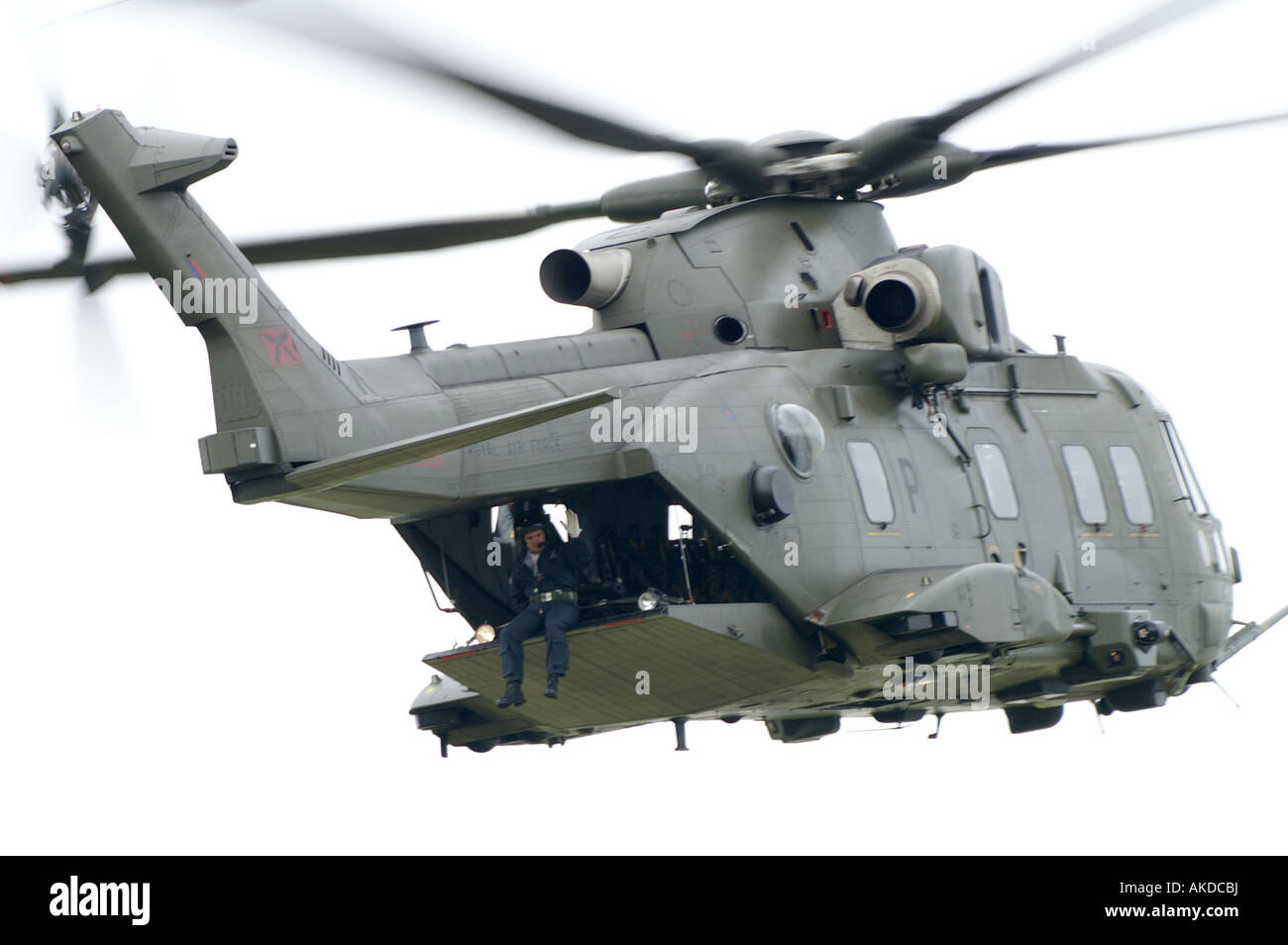 RAF hélicoptère Merlin Banque D'Images