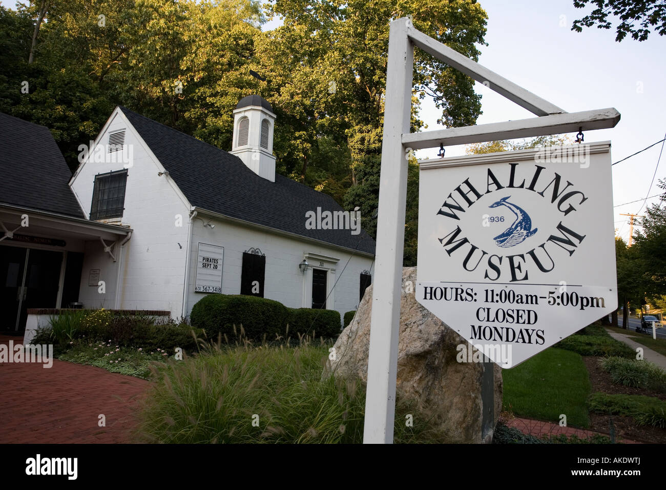 Cold Spring Harbor Whaling Museum New York Long Island Banque D'Images