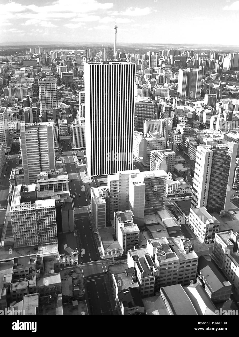 Skyline Mono Banque D'Images