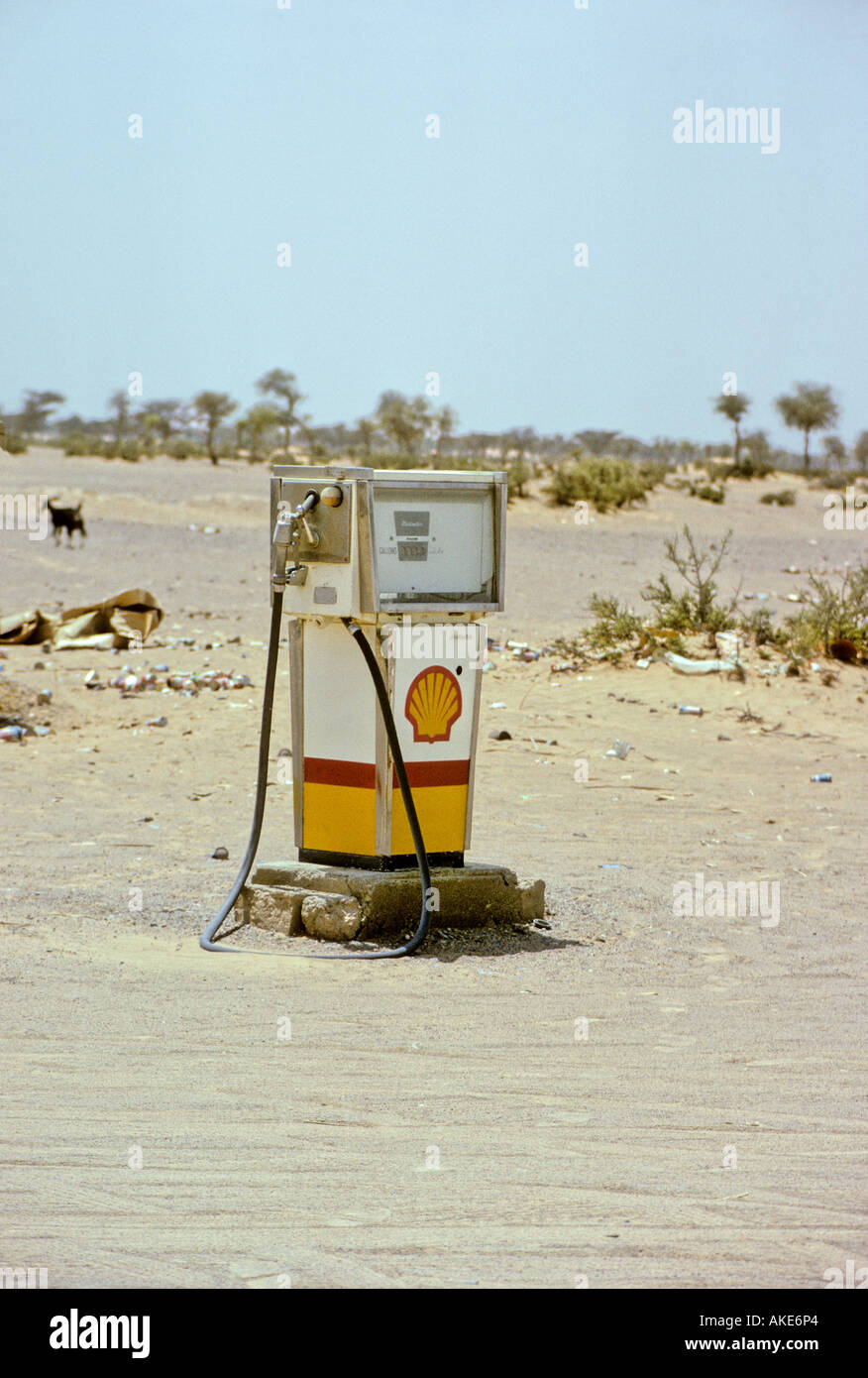 Nous livrons partout, Oman 1976 Banque D'Images