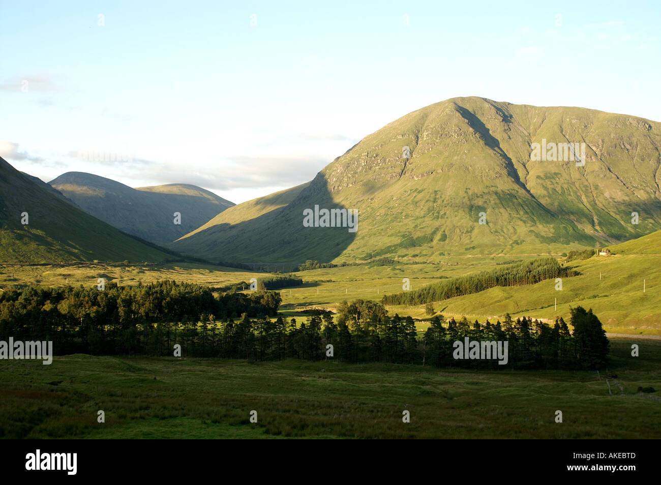 Lebhain Beinn Glen Ogle Kinross Banque D'Images