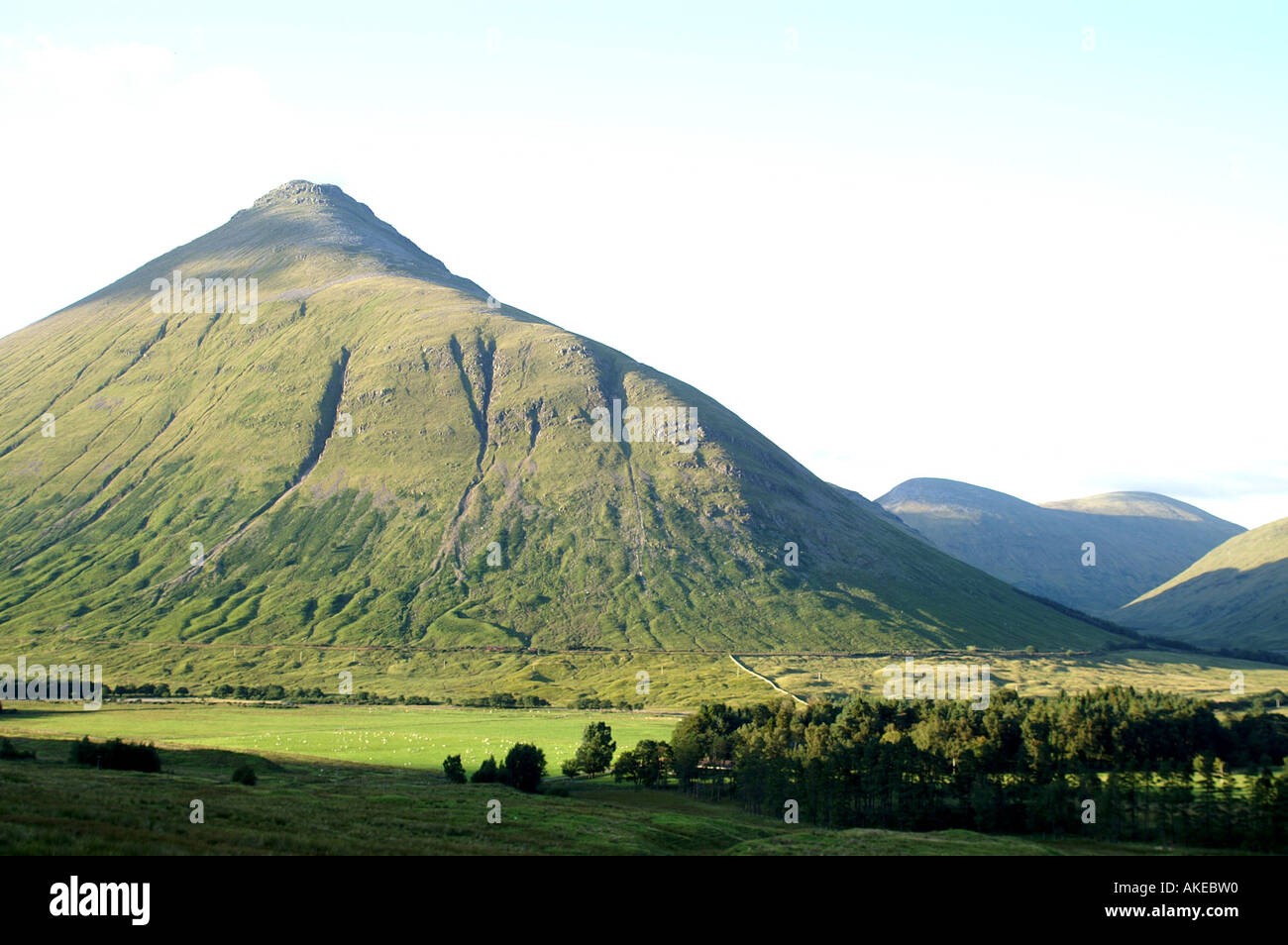 Lebhain Beinn Glen Ogle Kinross Banque D'Images
