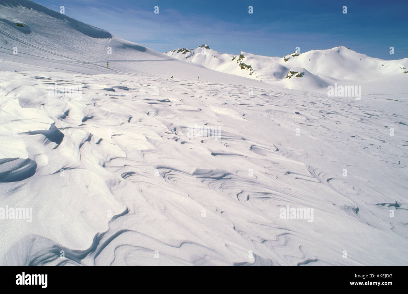 Glacier de plaine morte, Crans montana, Suisse Photo Stock - Alamy