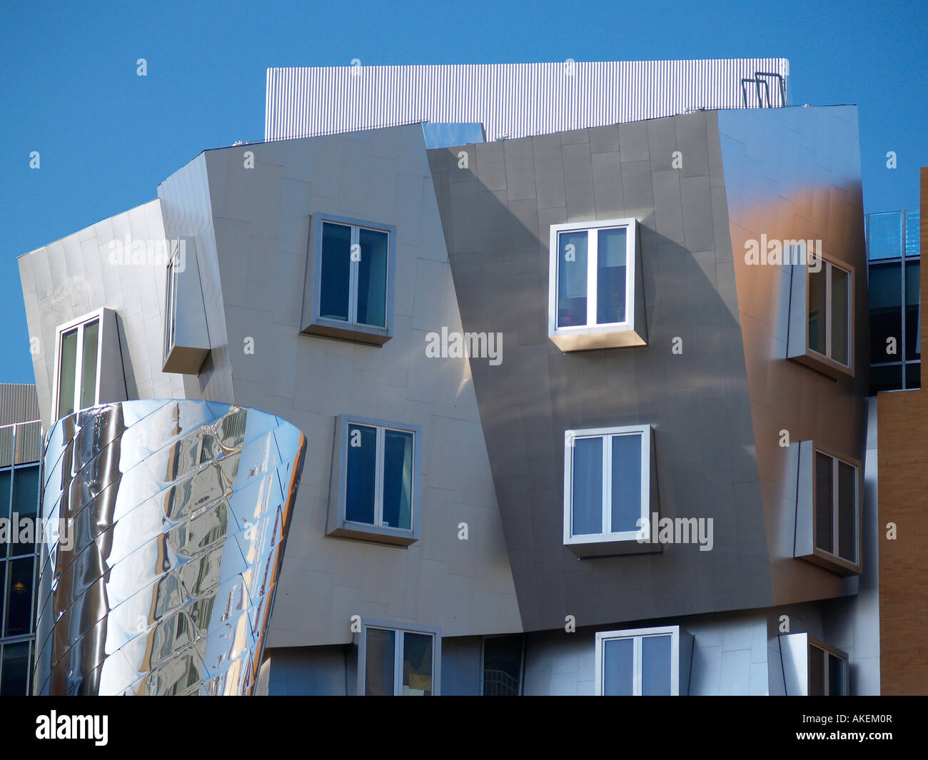 Le Centre de Stata architecte Frank Gehry au Massachusetts Institute of Technology Cambridge Massachusetts USA Banque D'Images