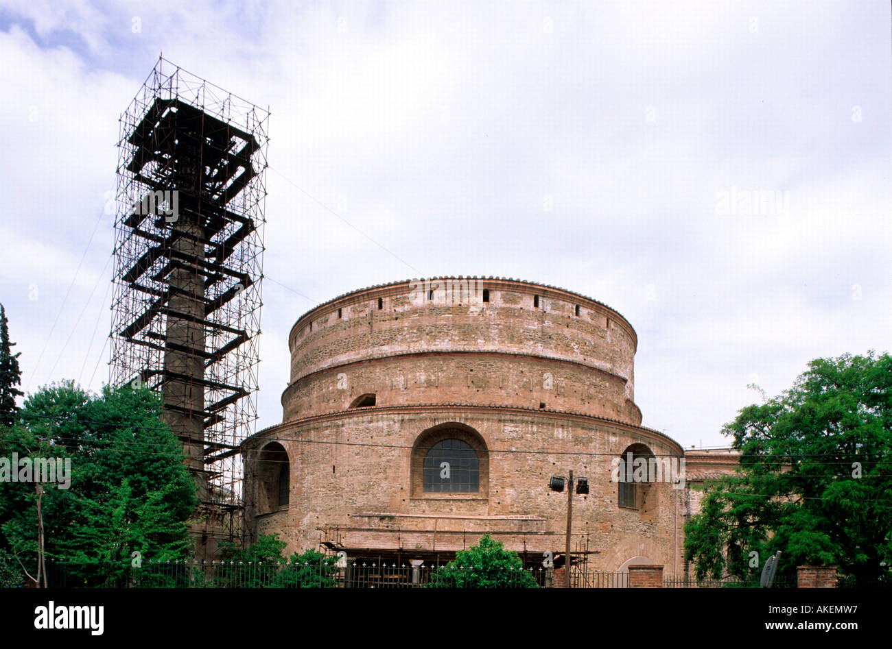 Europa, Griechenland, Thessalonique, Agios Georgios Rotonde Banque D'Images