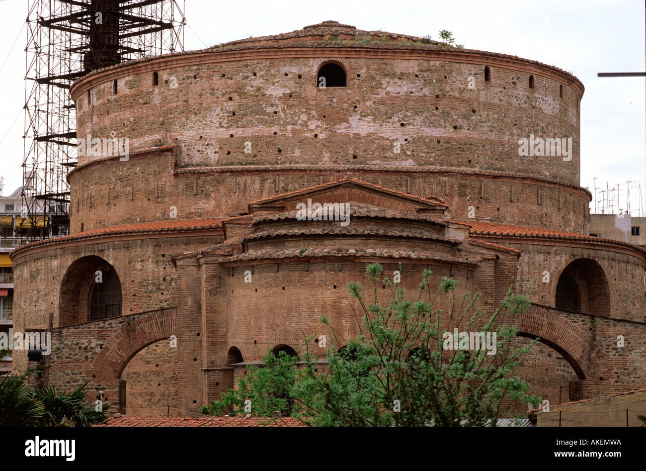 Europa, Griechenland, Thessalonique, Agios Georgios Rotonde Banque D'Images