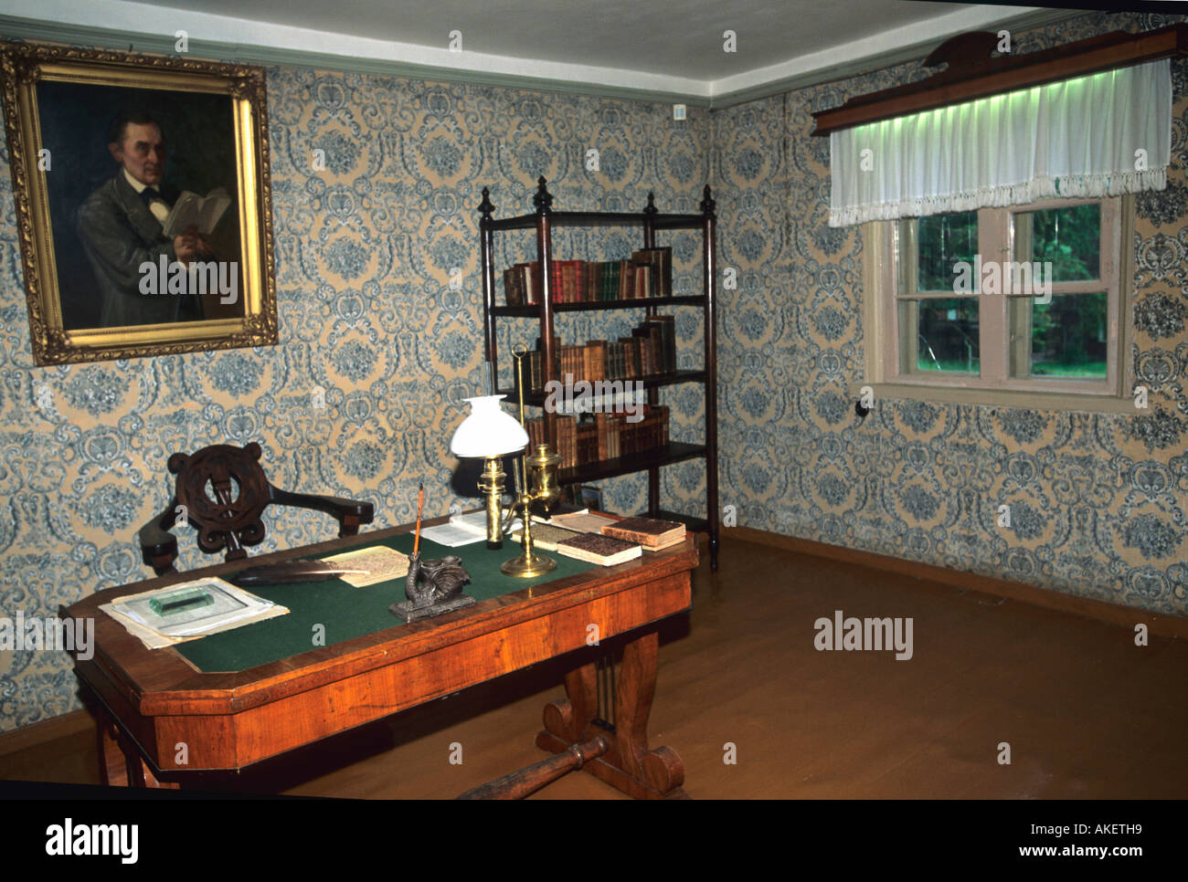 Estland, Vöru, Kreutzwaldi-Strasse, Wohnhaus des Arztes Schriftstellers und Friedrich Reinhard Kreutzwald (1803-1882), heute Mus Banque D'Images