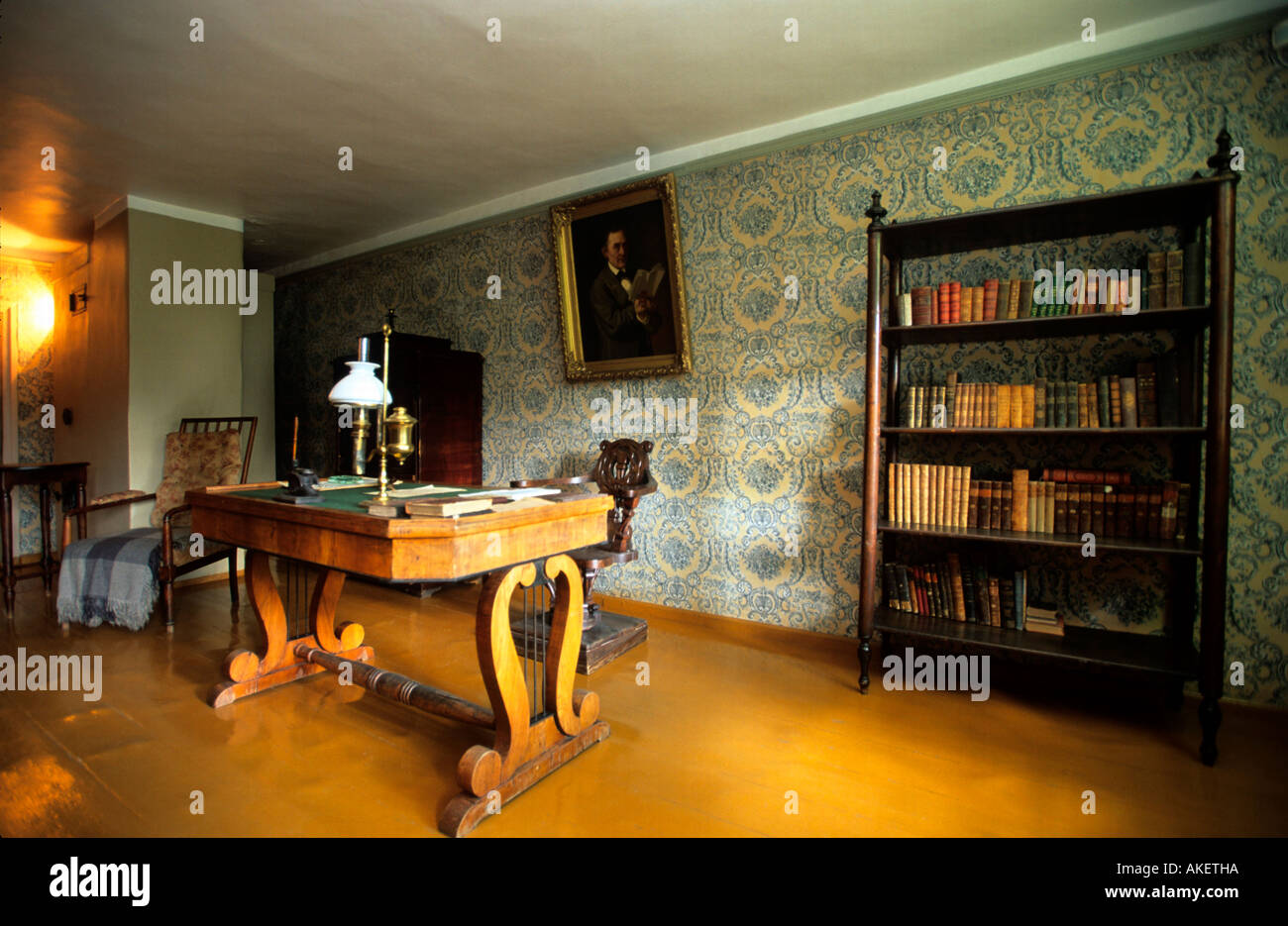 Estland, Vöru, Kreutzwaldi-Strasse, Wohnhaus des Arztes Schriftstellers und Friedrich Reinhard Kreutzwald (1803-1882), heute Mus Banque D'Images