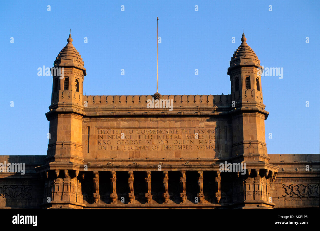 Indien, Bombay, porte de l'Inde Banque D'Images