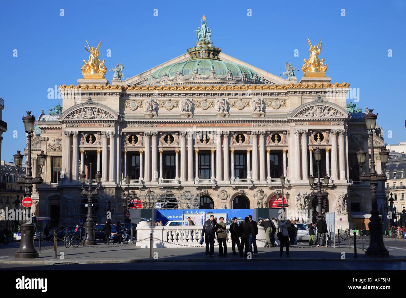 France Paris l'Opéra Garnier Banque D'Images