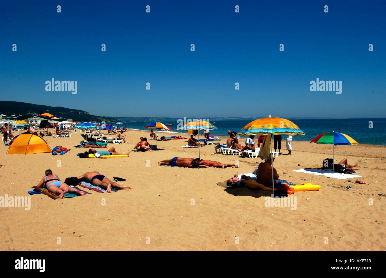 Côte de la mer Noire, Golden Sands Banque D'Images