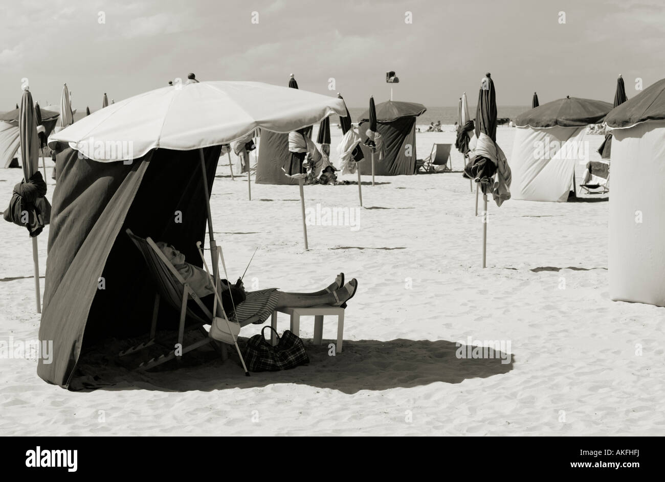 Deauville Noir Et Blanc Banque D Image Et Photos Alamy