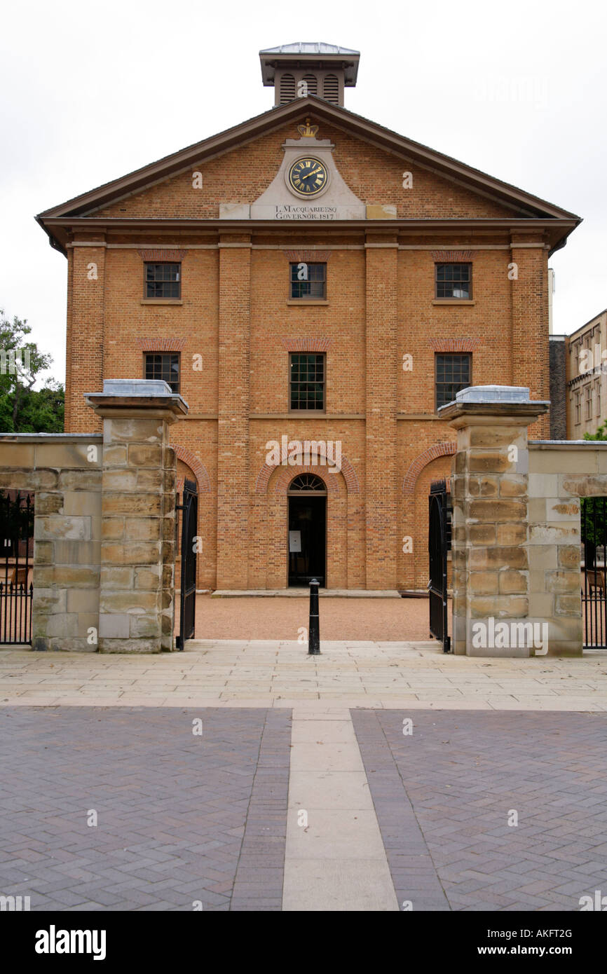 Hyde Park Barracks Museum, homme d'origine convict barracks, Sydney, NSW Banque D'Images