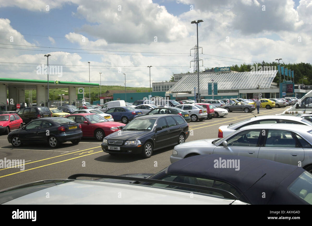 Toddington service station Bedfordshire UK Banque D'Images