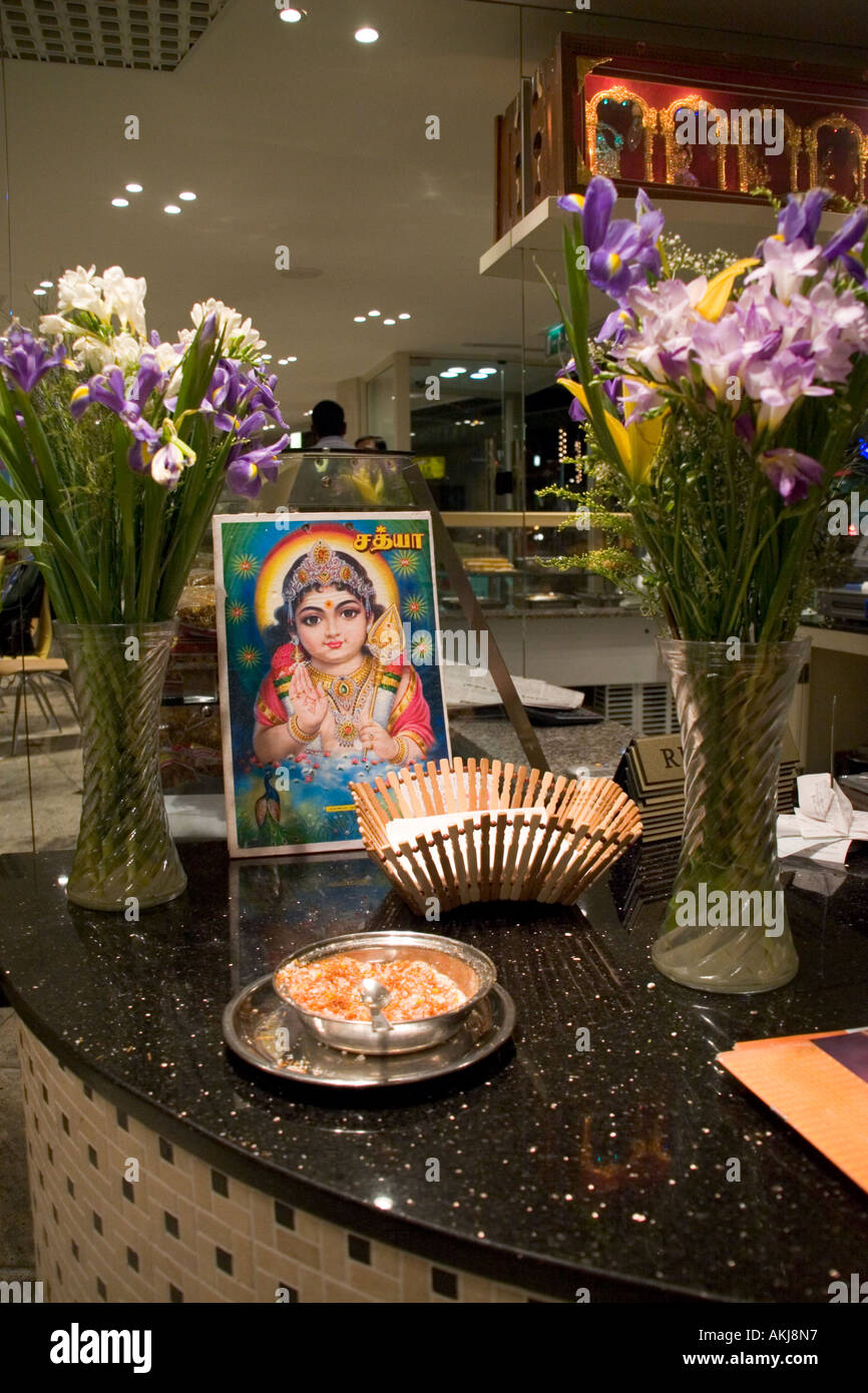 Restaurant Indien du Sud 531 533 High Road, Wembley Banque D'Images