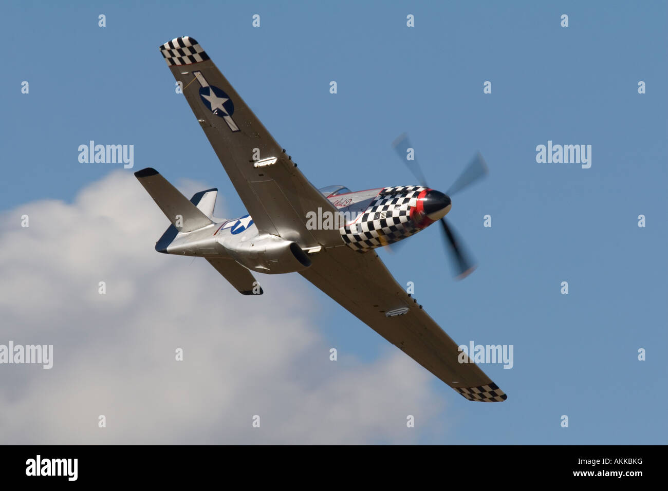 North American P51 Mustang fighter Banque D'Images