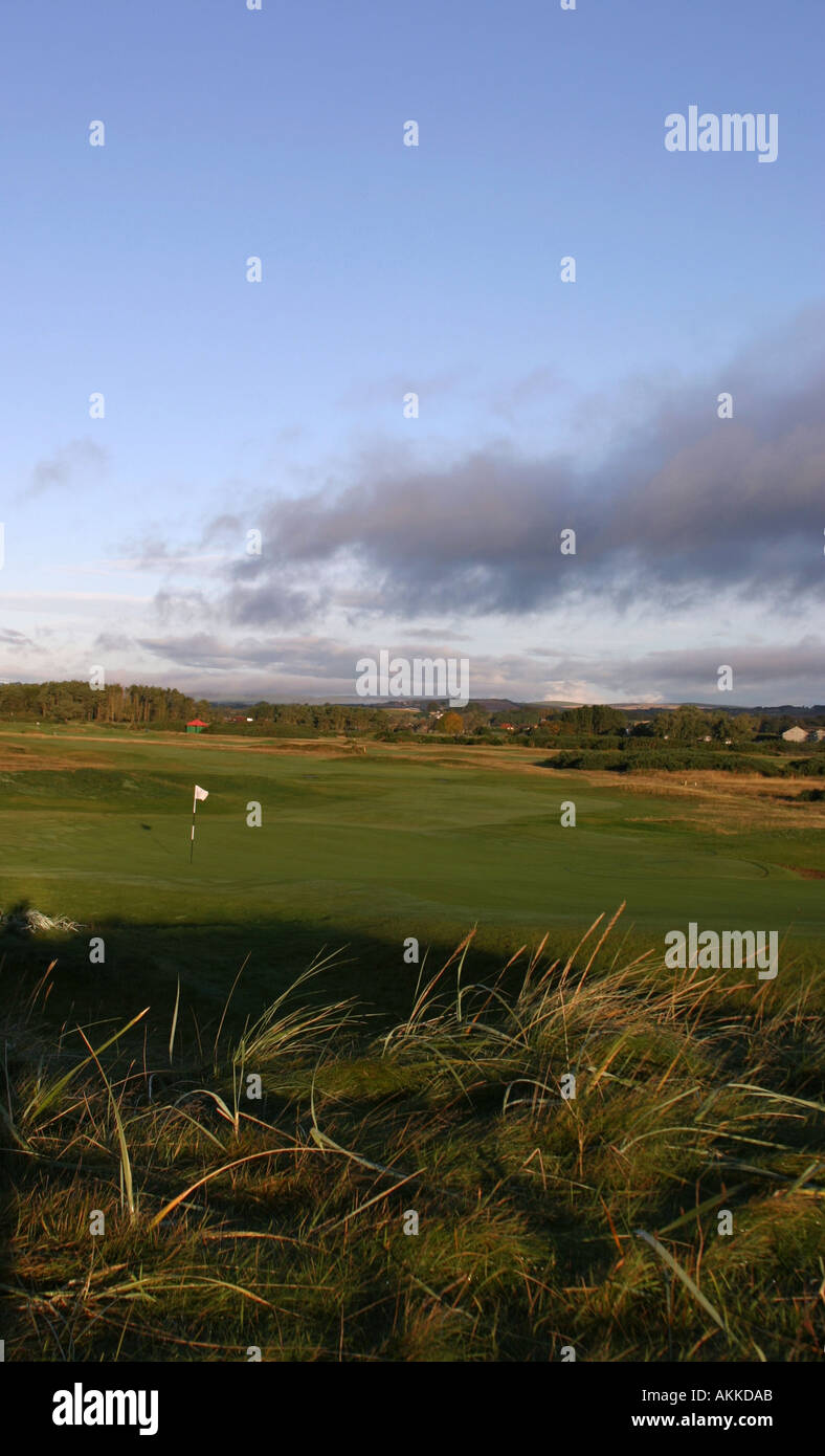 5ème trou Carnoustie Golf de championnat, lieu de la British Open Championship 2007 Banque D'Images