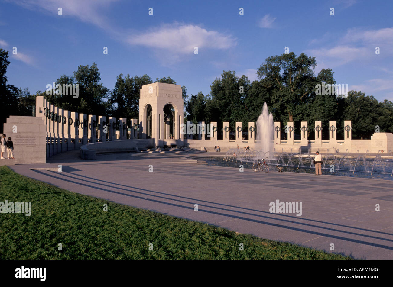 La DEUXIÈME GUERRE MONDIALE, National Memorial, Washington, DC Banque D'Images
