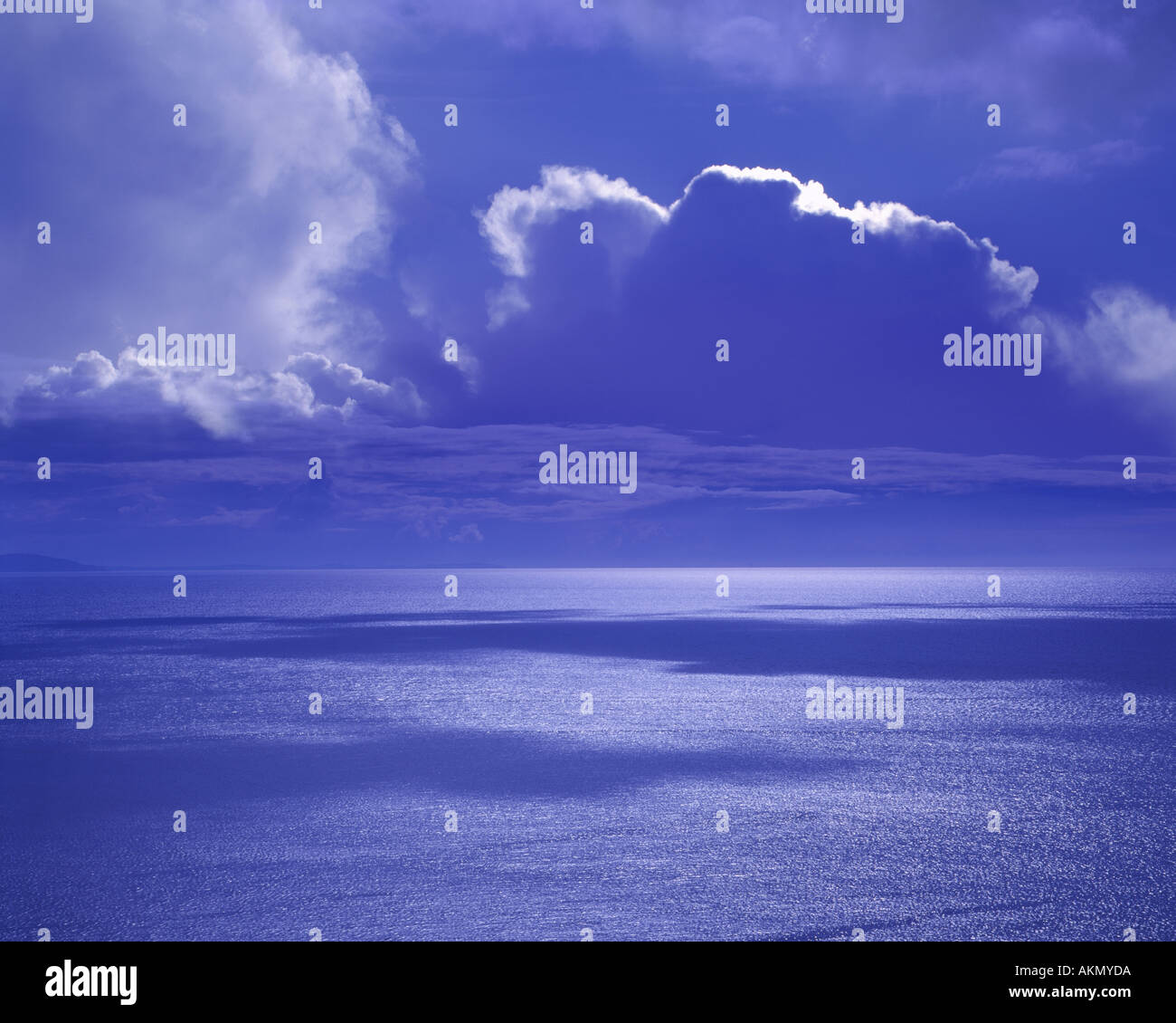 IE - CO.MAYO : Ciel Atlantique dramatique Banque D'Images