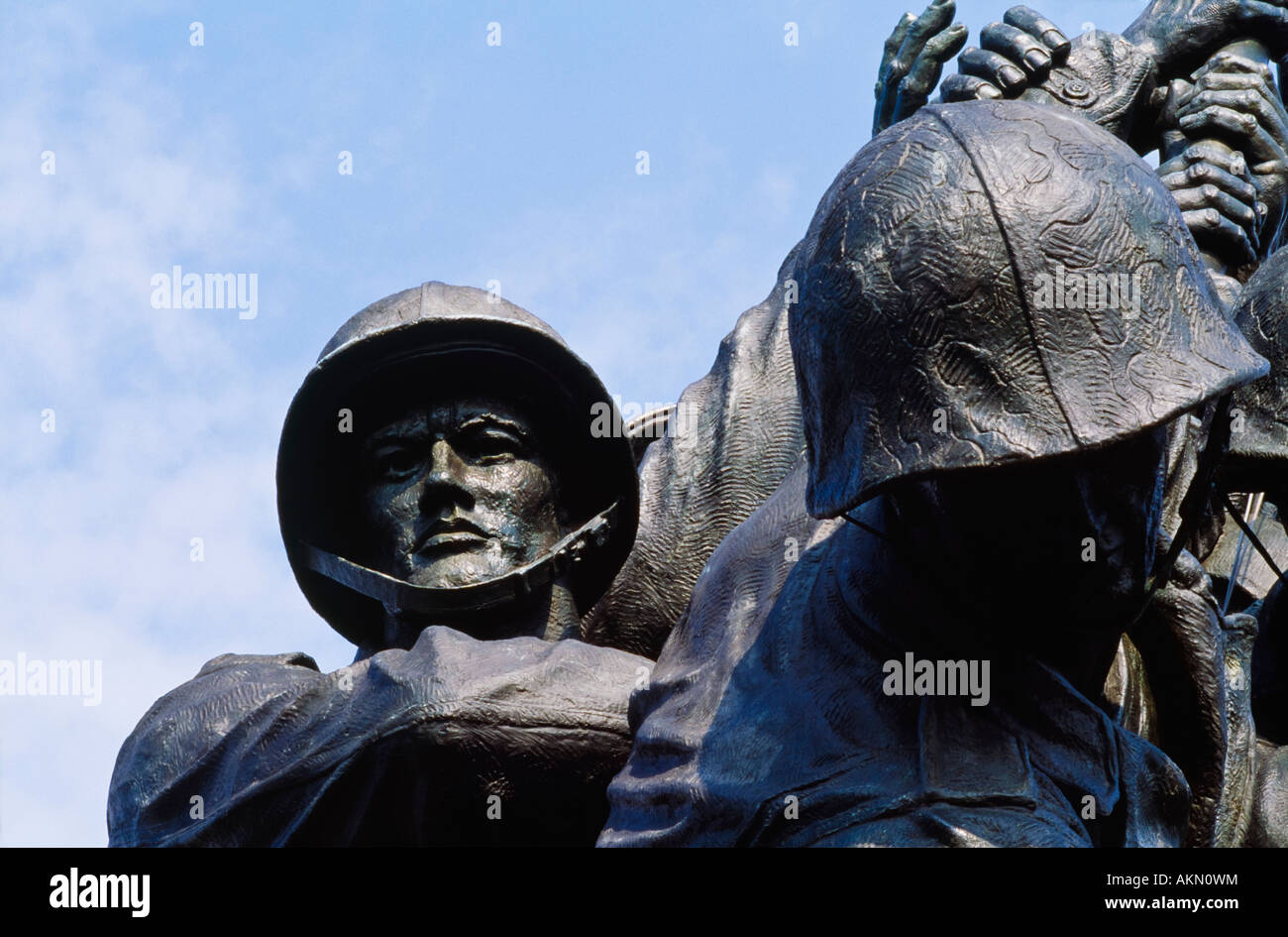 Iwa Jima Marine Corps War Memorial Arlington Cemetery à Washington, DC, USA Banque D'Images