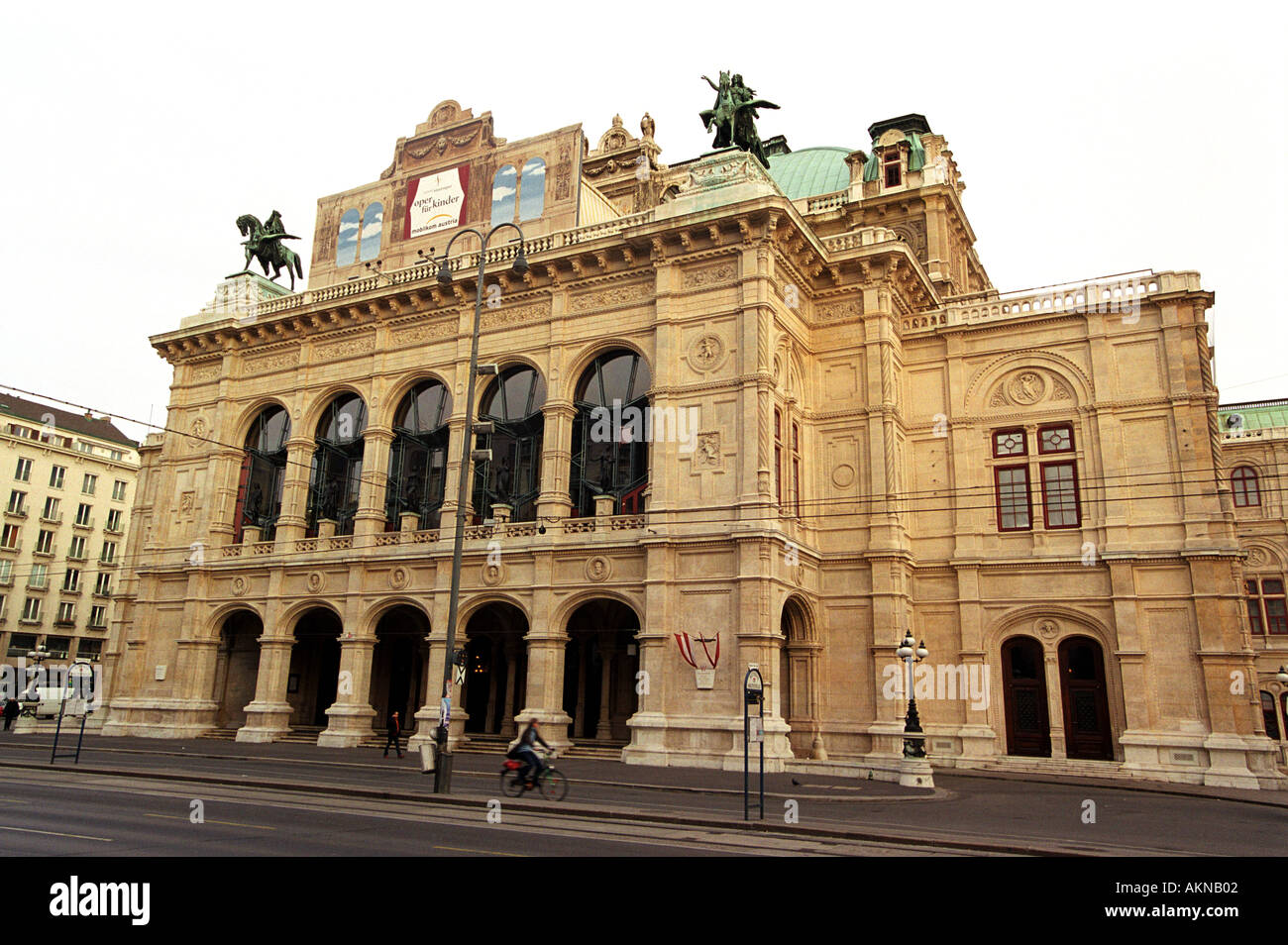 Vienne l'Opéra National Banque D'Images