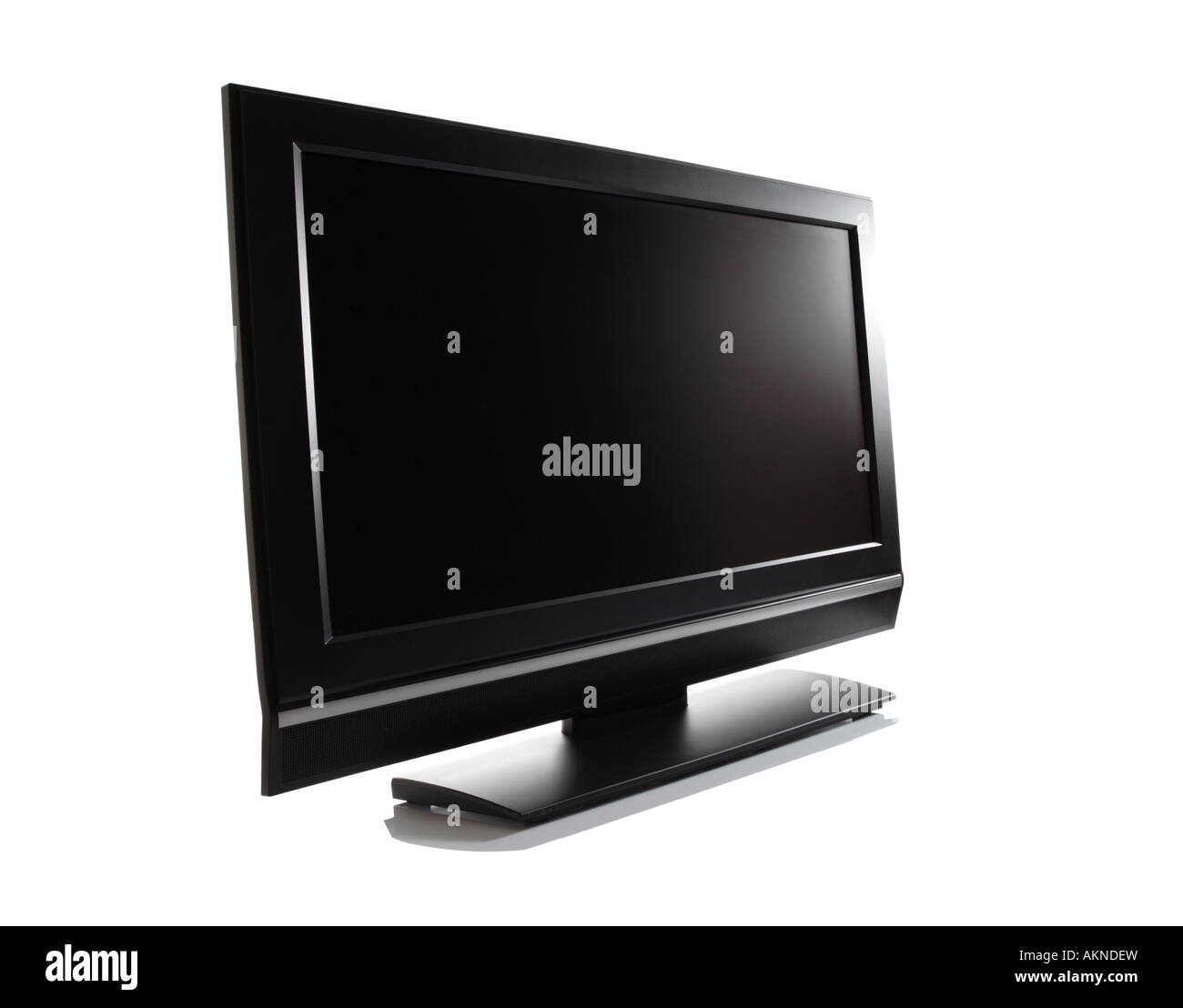 Télévision haute définition à écran LCD écran plat Banque D'Images