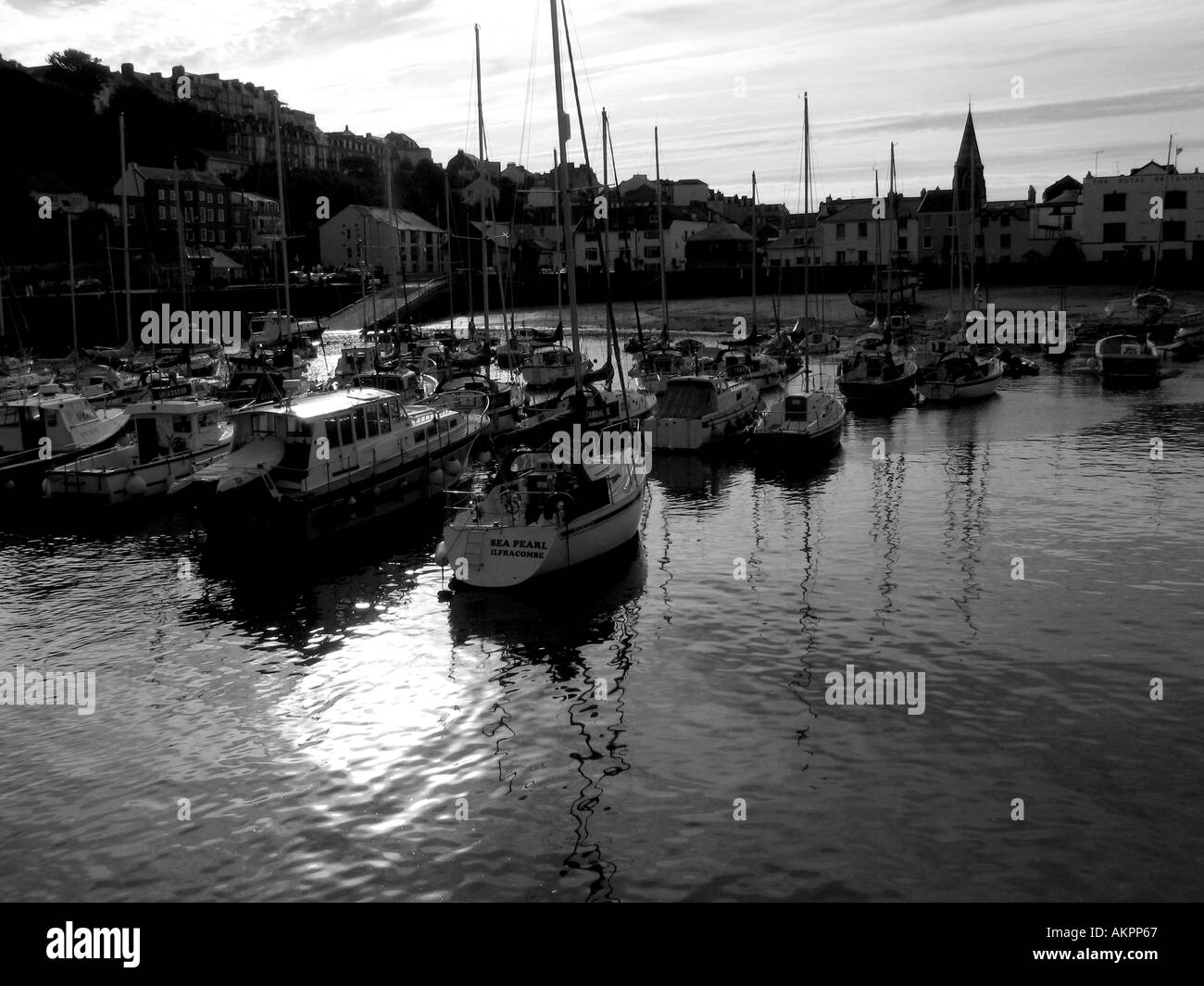 Port d'Ilfracombe devon uk Banque D'Images