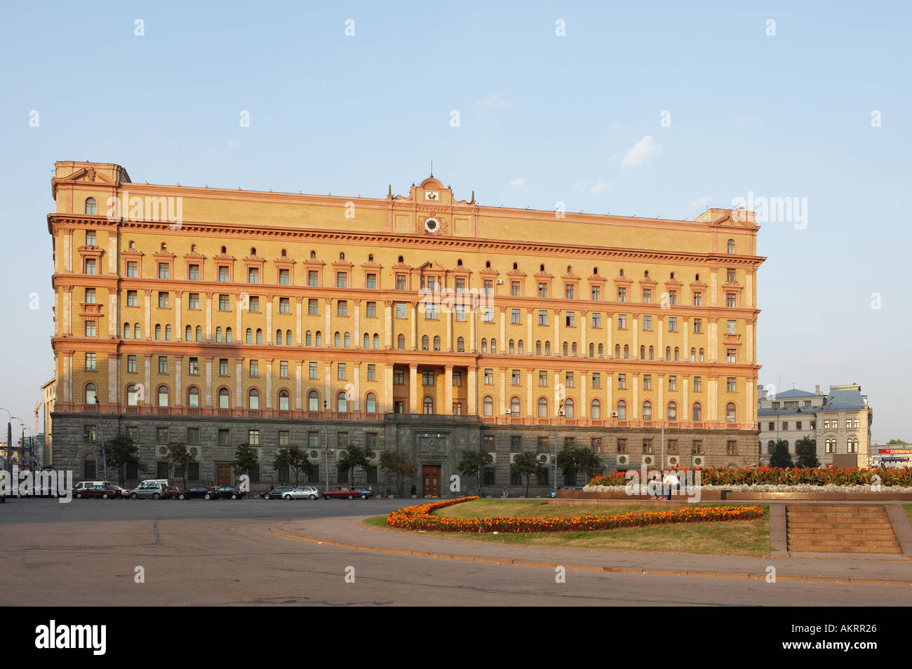 Bâtiment LUBYANKA MOSCOU RUSSIE Banque D'Images