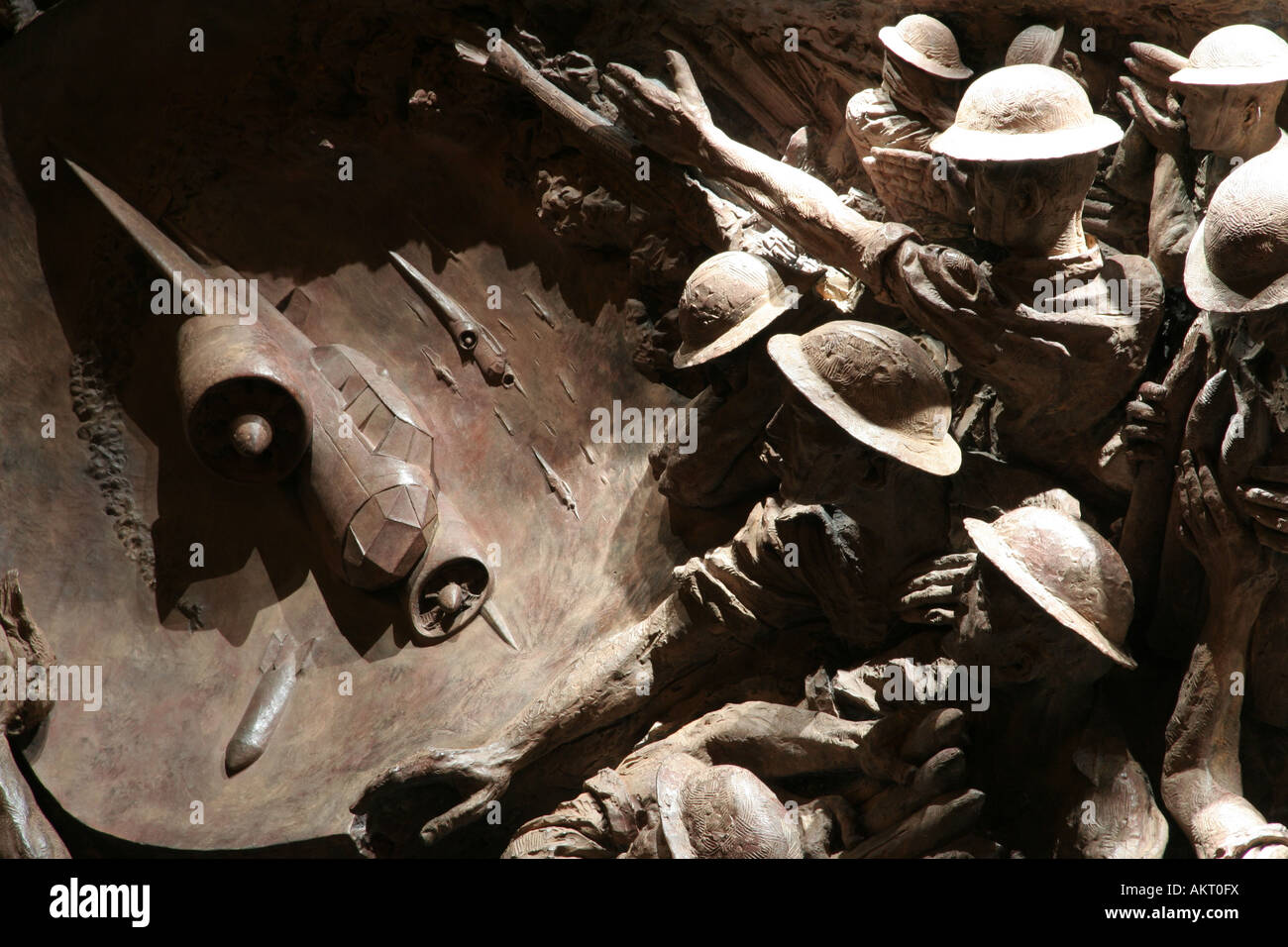 Battle of Britain Memorial 2005 Victoria Embankment London England uk go Banque D'Images