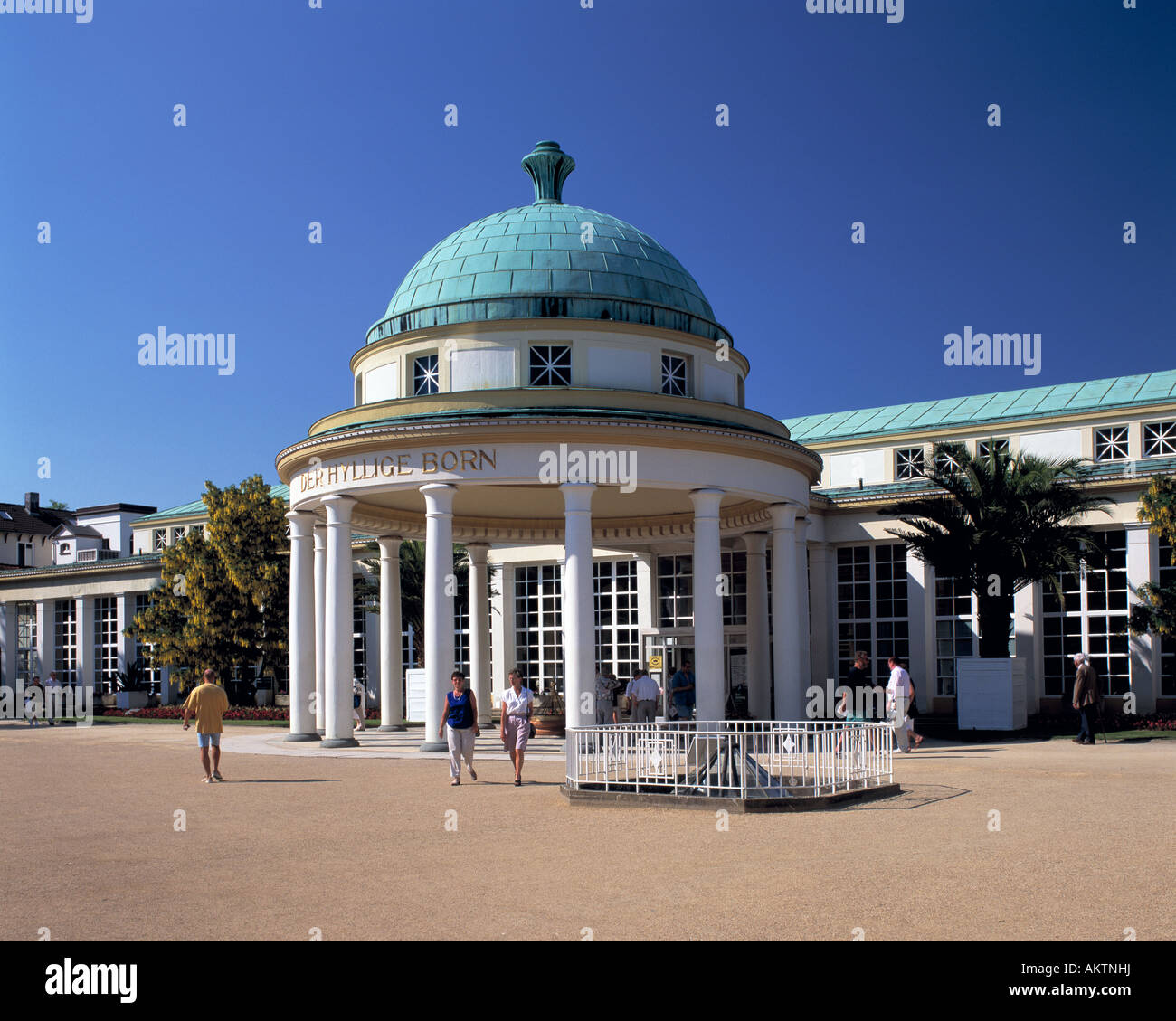 Thermale Der Wandelhalle dans Bad Pyrmont, Allemagne Banque D'Images