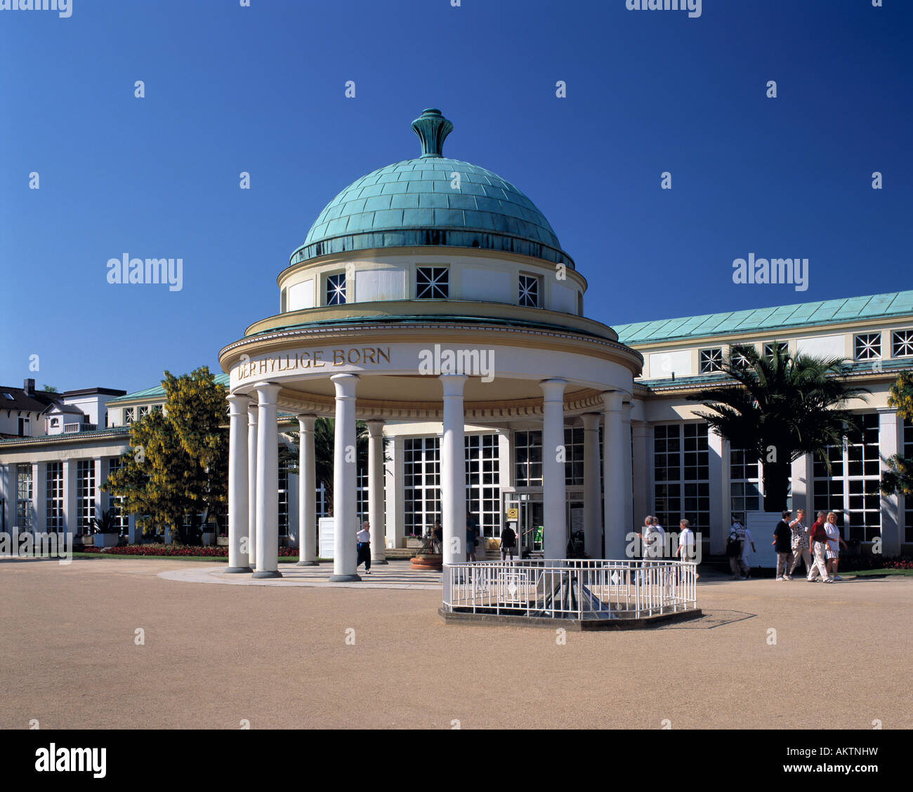 Thermale Der Wandelhalle dans Bad Pyrmont, Allemagne Banque D'Images