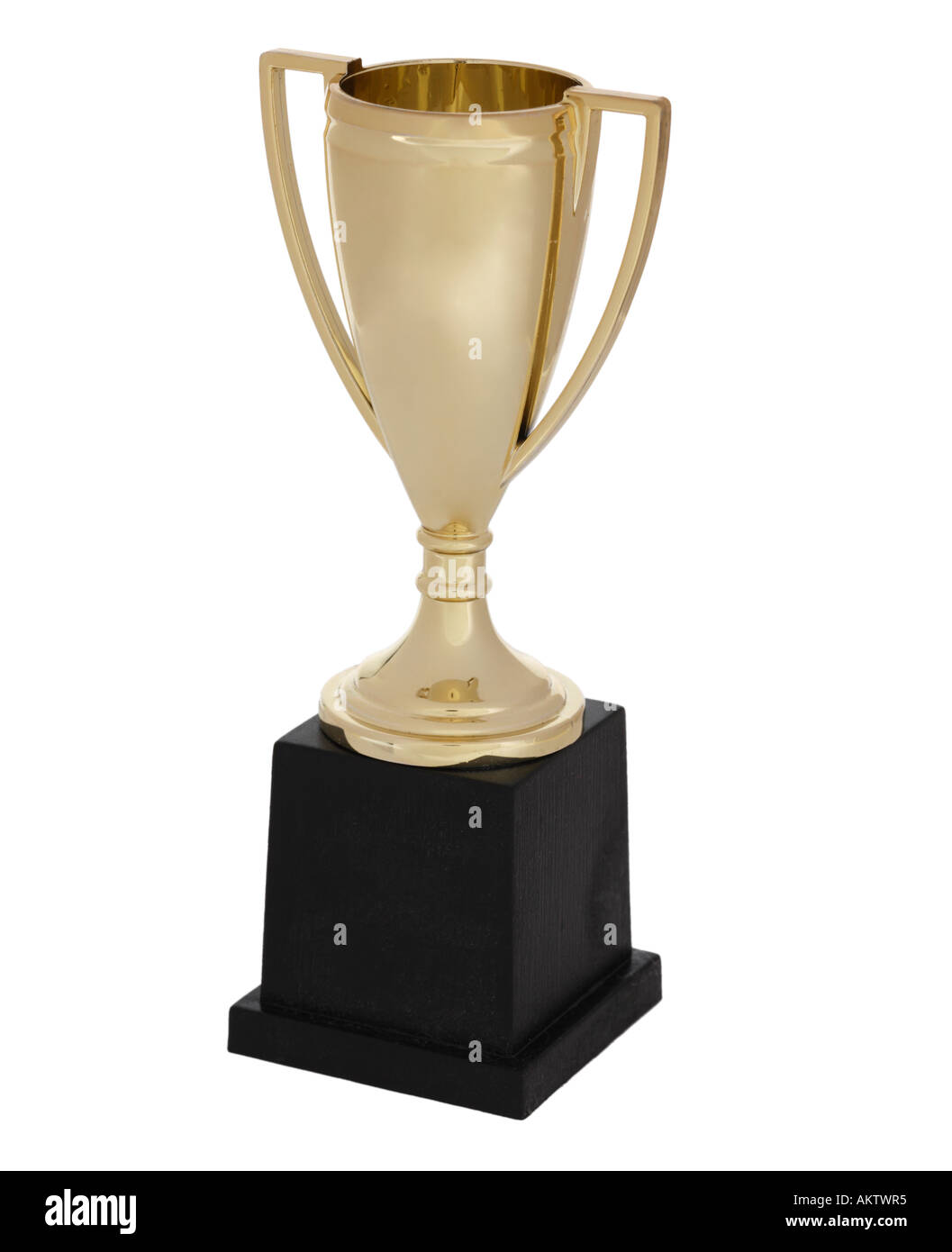 Trophée de la coupe d’or Banque D'Images