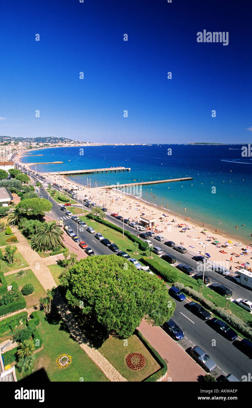 France, Alpes Maritimes, le Golfe de la Napoule, littoral entre Cannes et Mandelieu la Napoule Banque D'Images