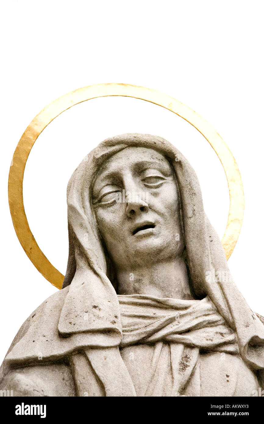 La Bienheureuse Vierge Marie Banque D'Images