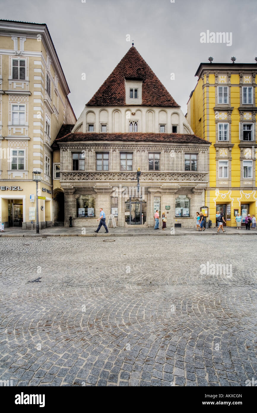 Bummerlhaus à Steyr, Haute Autriche, Autriche Banque D'Images