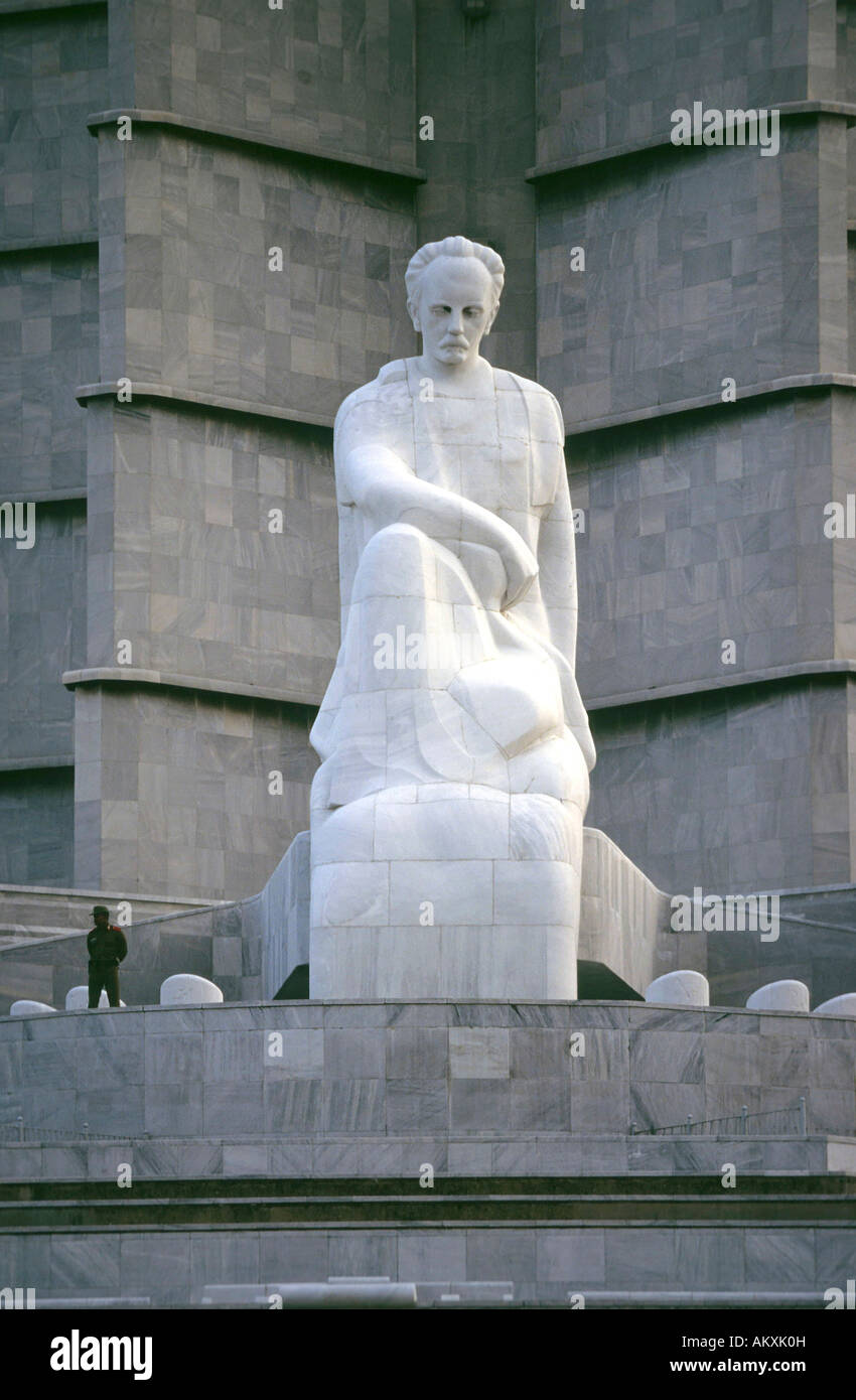 La Plaza de la Revolucion, monumento Jose Marti, La Havane, Cuba Banque D'Images