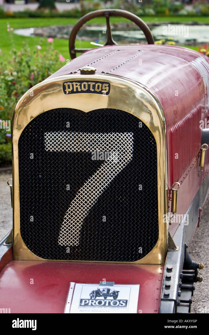 Voiture de course NAG Protos, D 1921, réunion de voitures anciennes, Schwetzingen, Bade-Wurtemberg, Allemagne Banque D'Images