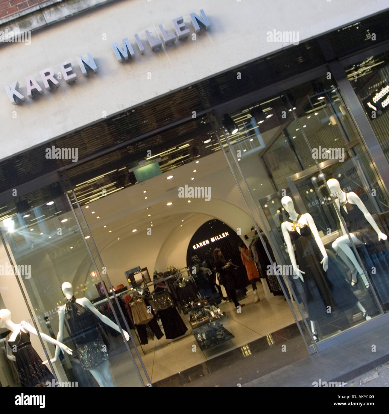Extérieur de Karen Millen shop, Covent Garden, Londres Banque D'Images