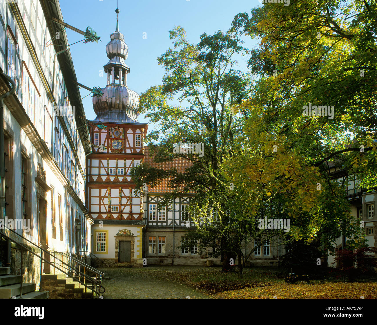 Harz Herzberg Basse-saxe Allemagne château de la maison de Welf Chambre de Guelph Banque D'Images