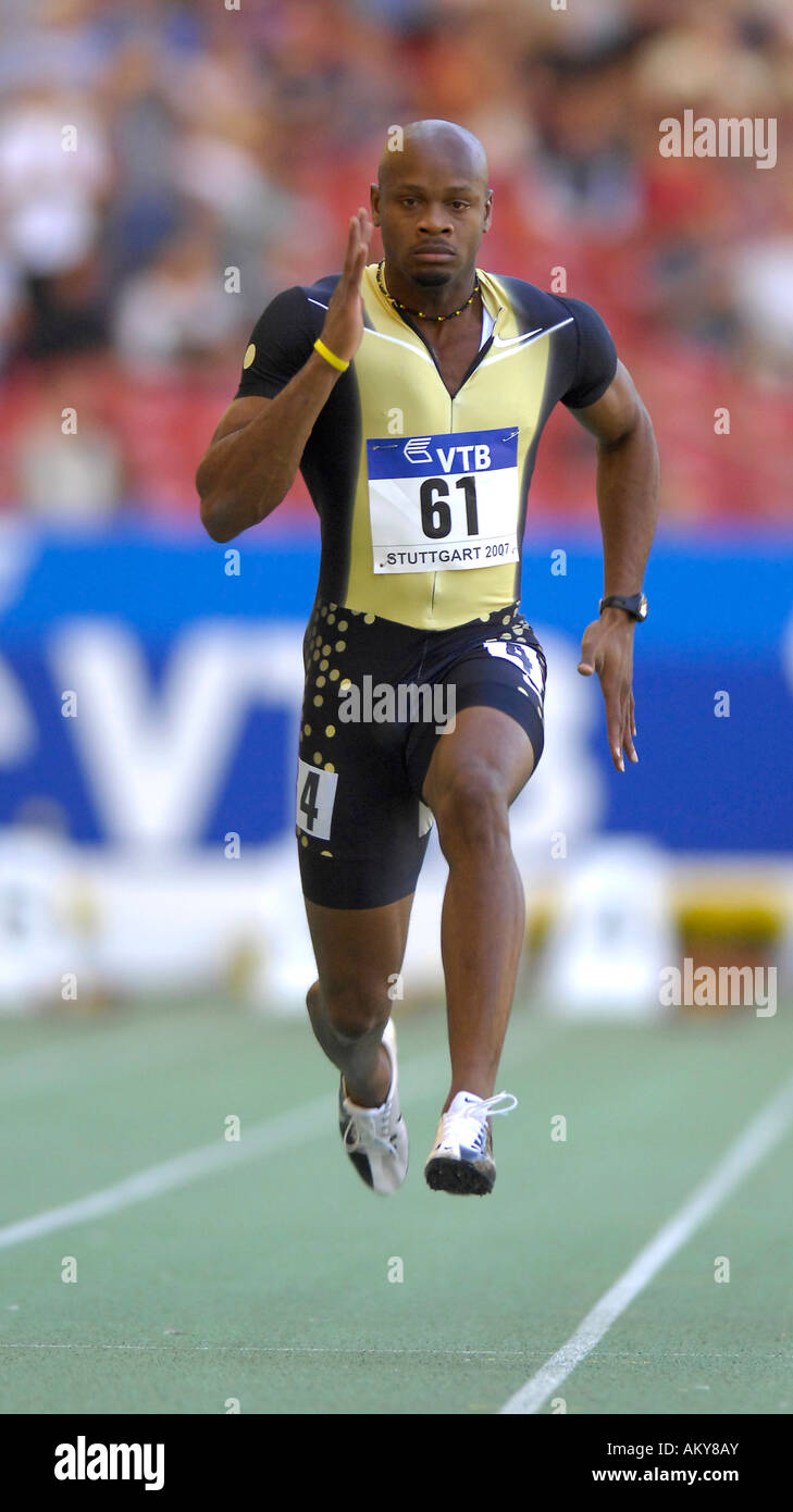 100m world record Banque de photographies et d’images à haute